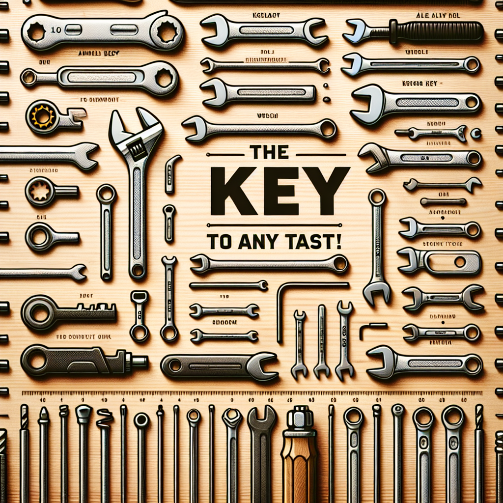 Klucz do każdej pracy! Rodzaje kluczy ręcznych i ich zastosowanie, aby wybrać odpowiedni narzędzie do swojego projektu.